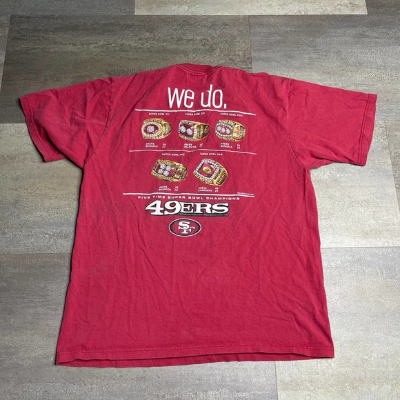 SOLD Reebok VTG 49ers T Shirt Medium - Picture 2 of 3